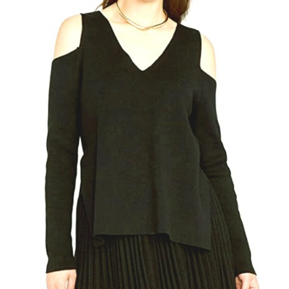 Rachel Roy Cold Shoulder Sweater